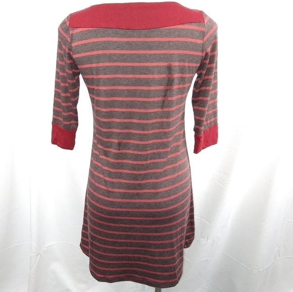Gilli Modcloth Fit & Flair Boatneck Dress Sz Small - Picture 5 of 7